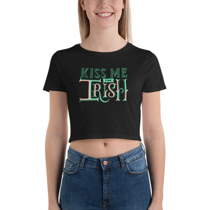 Irish Kiss Women’s Crop Tee