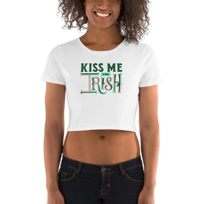 Irish Kiss Women’s Crop Tee