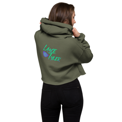 Lance Tyler™ "Hat Like A Halo" Women's Cropped Hoodie