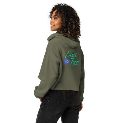 Lance Tyler™ "Hat Like A Halo" Women's Cropped Hoodie