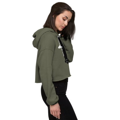 Lance Tyler™ "Hat Like A Halo" Women's Cropped Hoodie