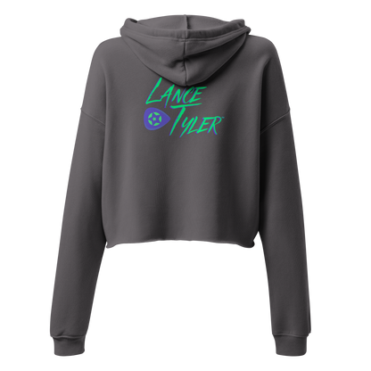 Lance Tyler™ "Hat Like A Halo" Women's Cropped Hoodie