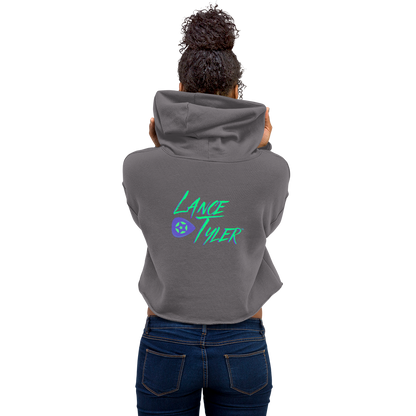 Lance Tyler™ "Hat Like A Halo" Women's Cropped Hoodie