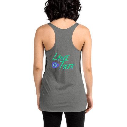 Lance Tyler™ "Just A Ghost" Women's Racerback Tank