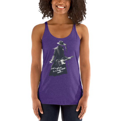 Lance Tyler™ "Just A Ghost" Women's Racerback Tank