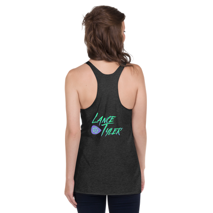 Lance Tyler™ "Just A Ghost" Women's Racerback Tank