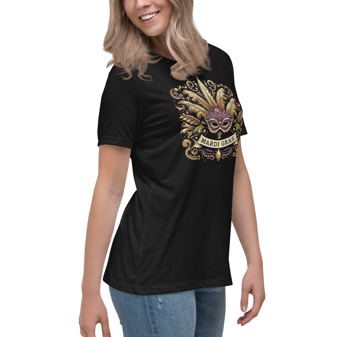 Mardi Gras Women's Relaxed T-Shirt