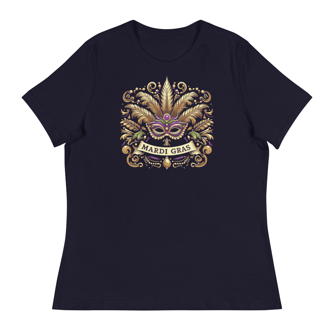 Mardi Gras Women's Relaxed T-Shirt