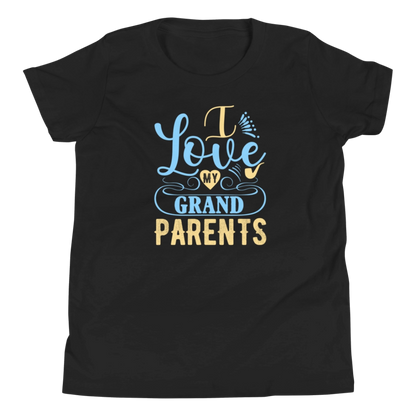 I Love My Grandparents Youth Short-Sleeve T-Shirt